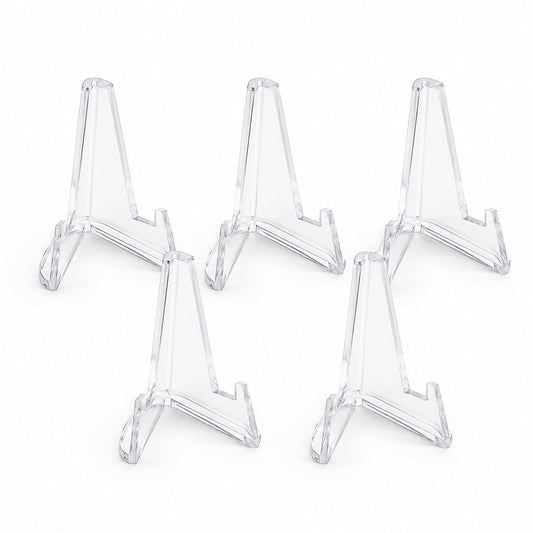 Acrylic Card Display Stand Set 5 Piece